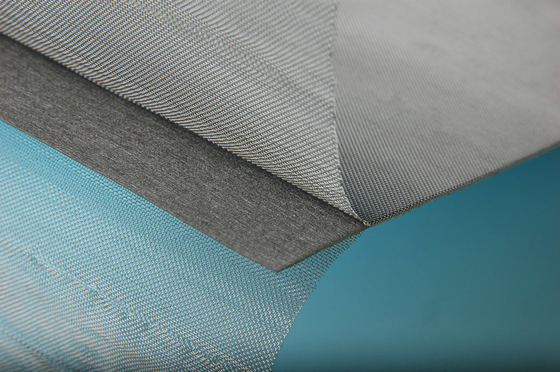High Efficiency Ultra Fine Porous Metal Fiber Titanium Fiber Felt Anti Corrosion